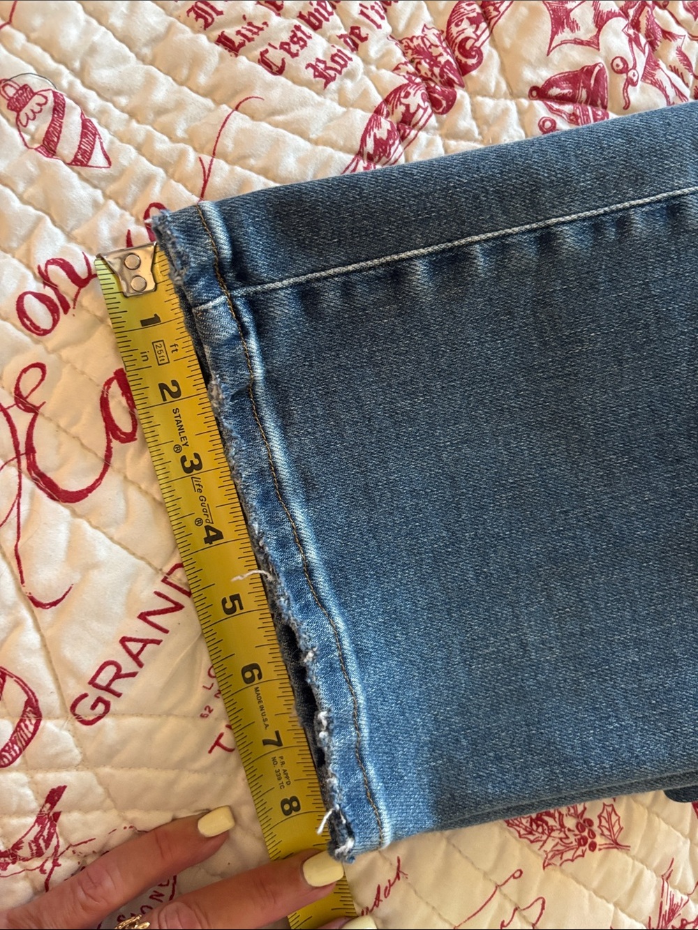NWT Good American Good Curve Straight Leg Mid-Blue Jeans SZ 18 Plus - Picture 11 of 13